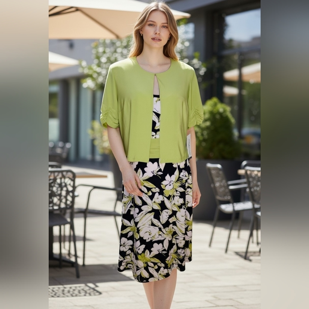 Perceptions NWT Floral Jacket Dress